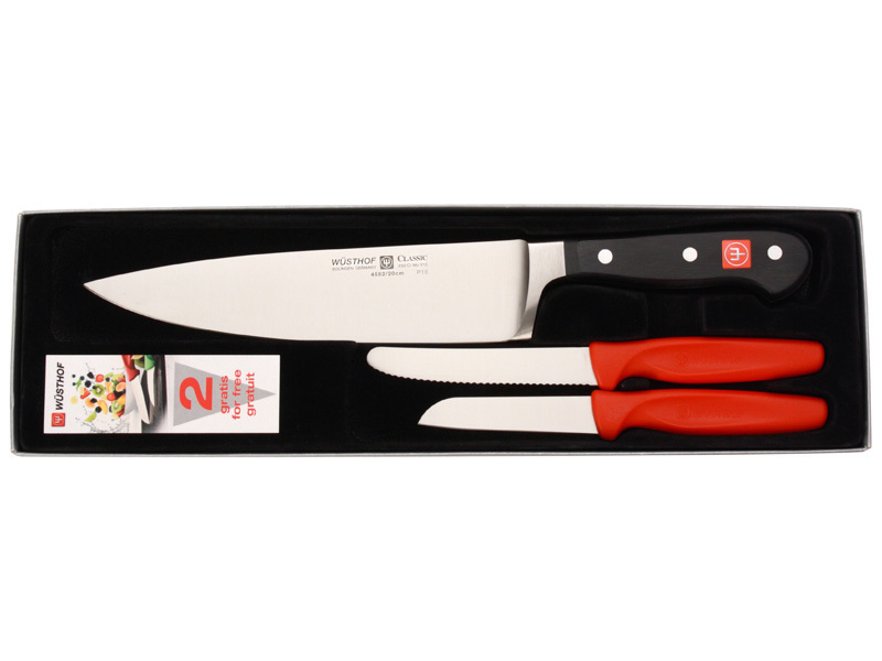 WUSTHOF sada CLASSIC kuchársky 20cm + 2x nôž na zeleninu