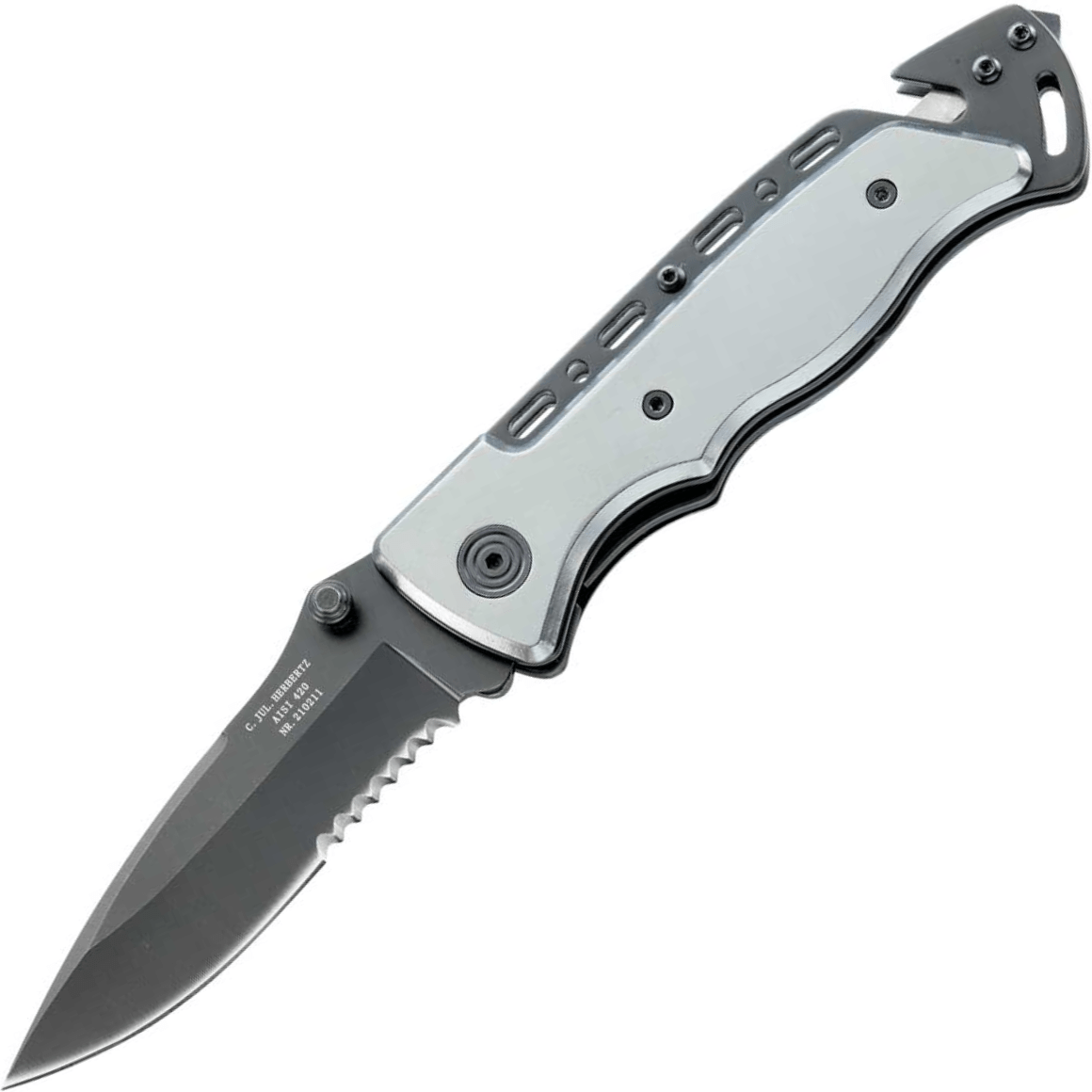 Herbertz CJH rescue knife, saw teeth