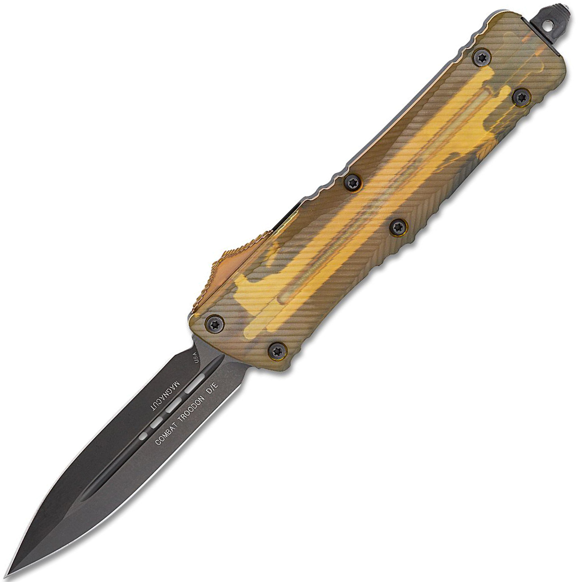 Microtech Combat Troodon D/E Dlc W/Ultem 142-1DLCTULS
