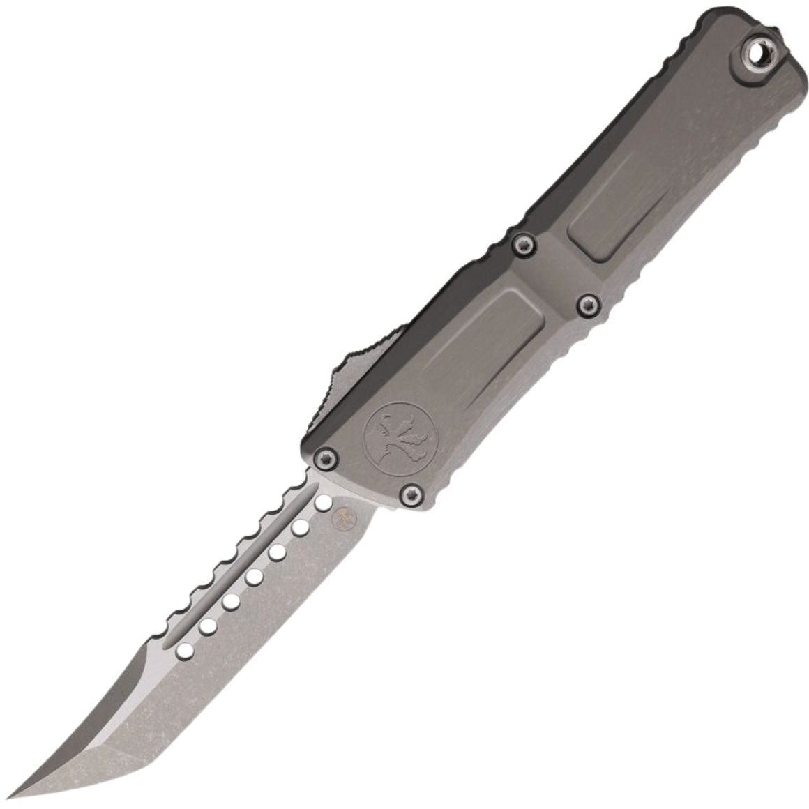 Microtech COMBAT TROODON GEN III HELLHOUND APOCALYPTIC NATURAL CLEAR SIGNATURE SERIES 1219-10APNCS