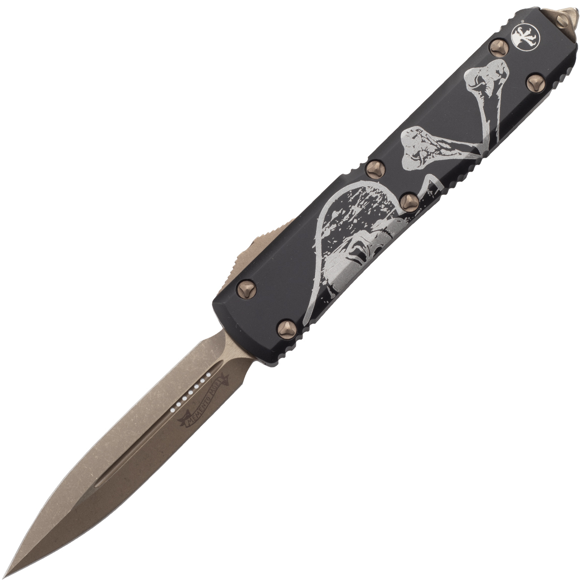 MICROTECH Ultratech D/E Bronze/bronze skull & Death Card 122-13DCS