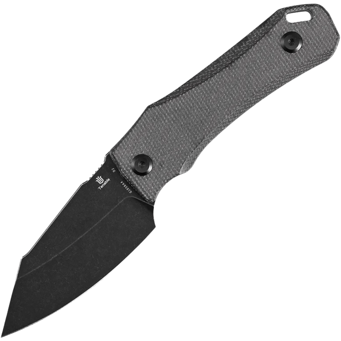 Tenable Loki Blackwash D2 with Black Micarta G1058A4
