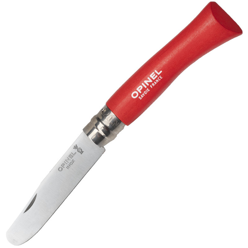 Opinel VRI N°07 Inox My First Opinel Red 001510r Opinel VRI N°07 Inox My First Opinel Red 001510r