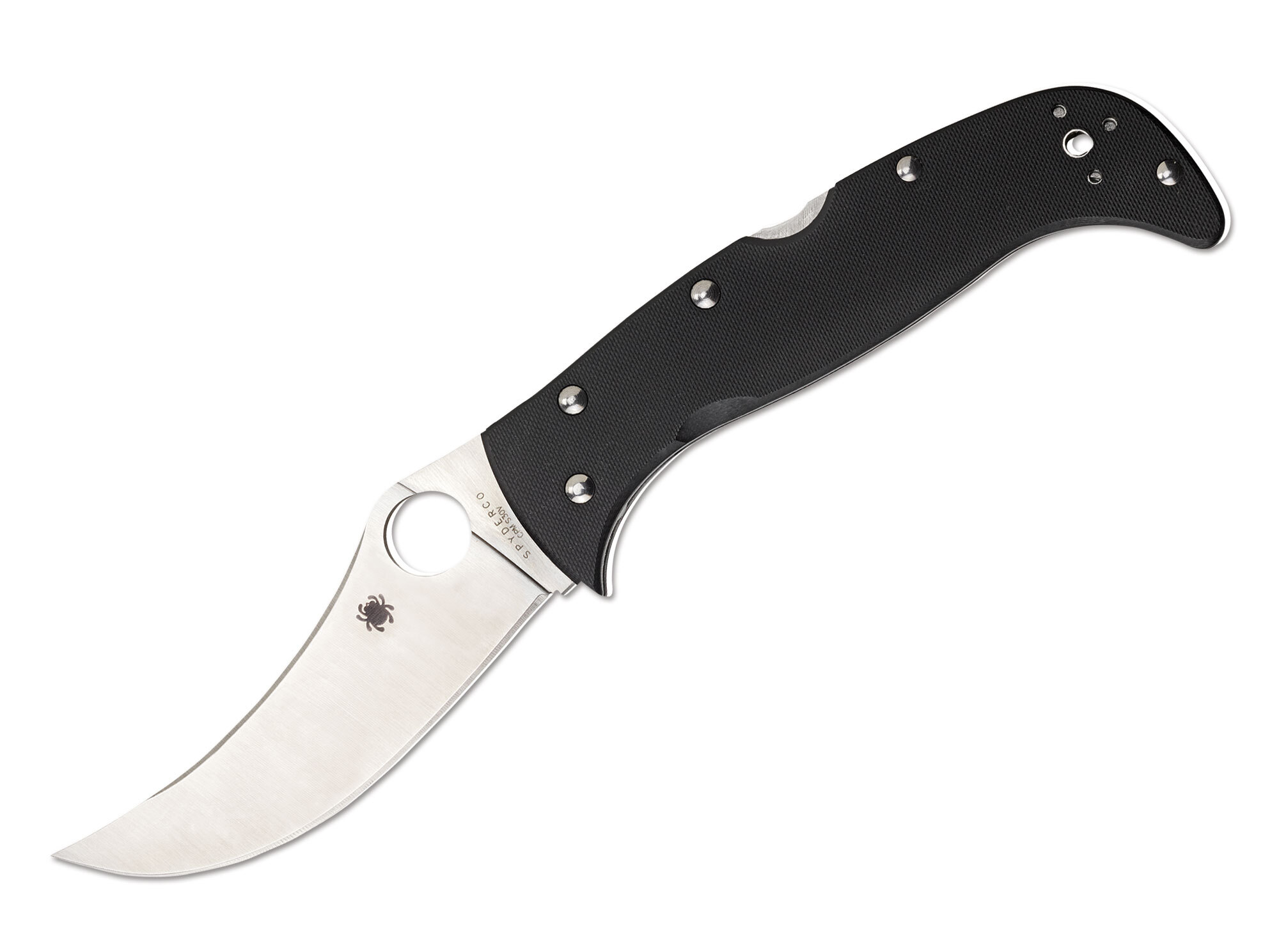 Spyderco Chinook 4 G-10 Black C63GP4 Spyderco Chinook 4 G-10 Black C63GP4