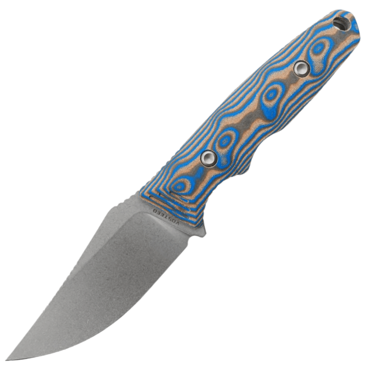 Vosteed H-Back Nitro-V Stonewash,Blue Ocean Micarta
