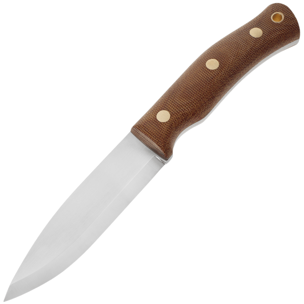 Casstrom No.10 SFK, Canvas micarta, A8Mod, Leather
