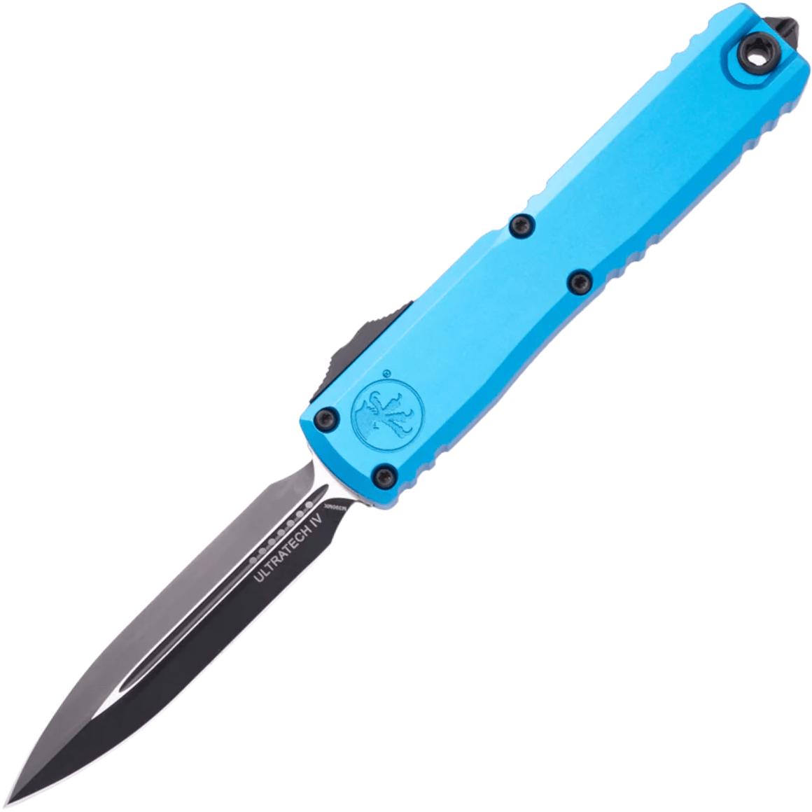 Microtech ULTRATECH GEN IV D/E BLACK STANDARD BLUE 11224-1BL
