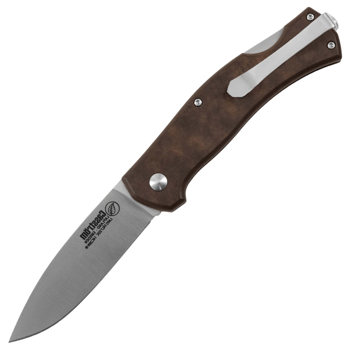 Casstrom Lars Fält EDC, Coffee brown (folding knife)