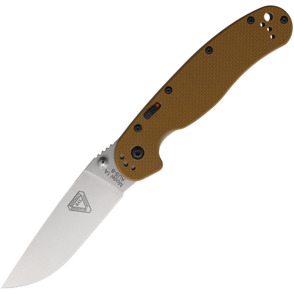 Ontario RAT IA SP Linerlock A/O Tan ON8870TN