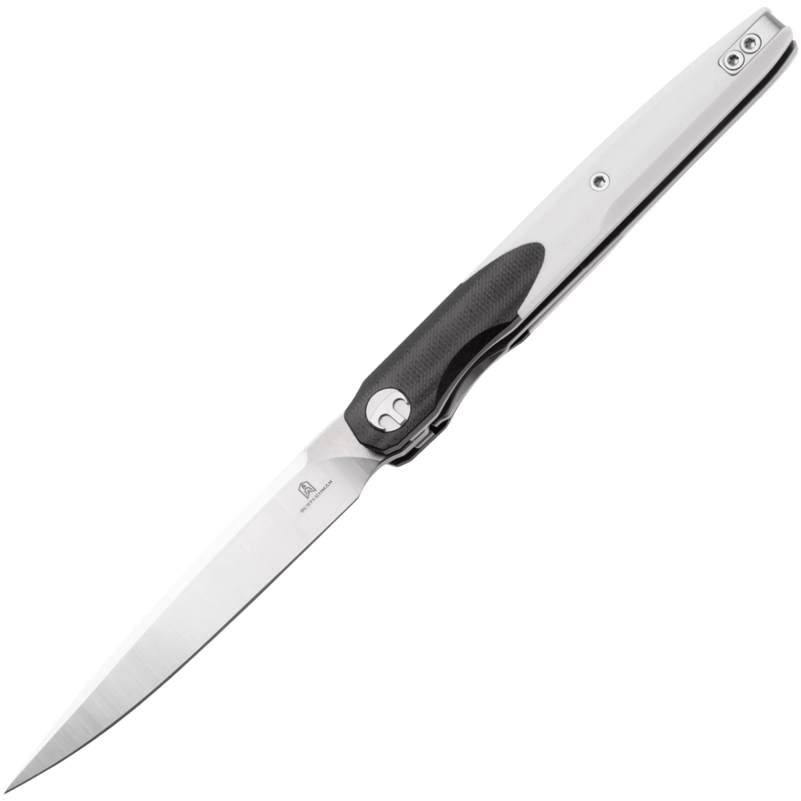 Bestechman LANZA-Satin+ Stonewash-14C28N-G10-Black+ White BMK14A