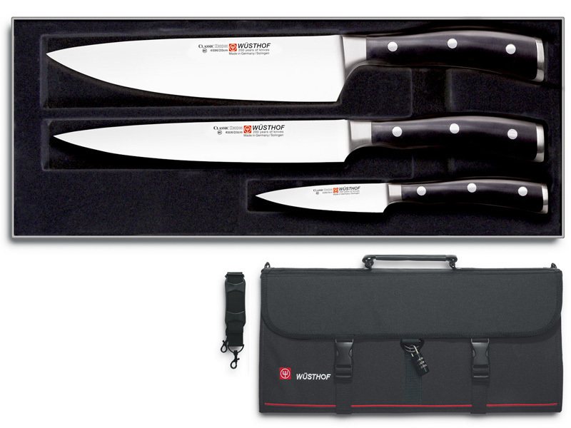 WUSTHOF sada CLASSIC IKON 3x nôž + taška na 18ks zadarmo