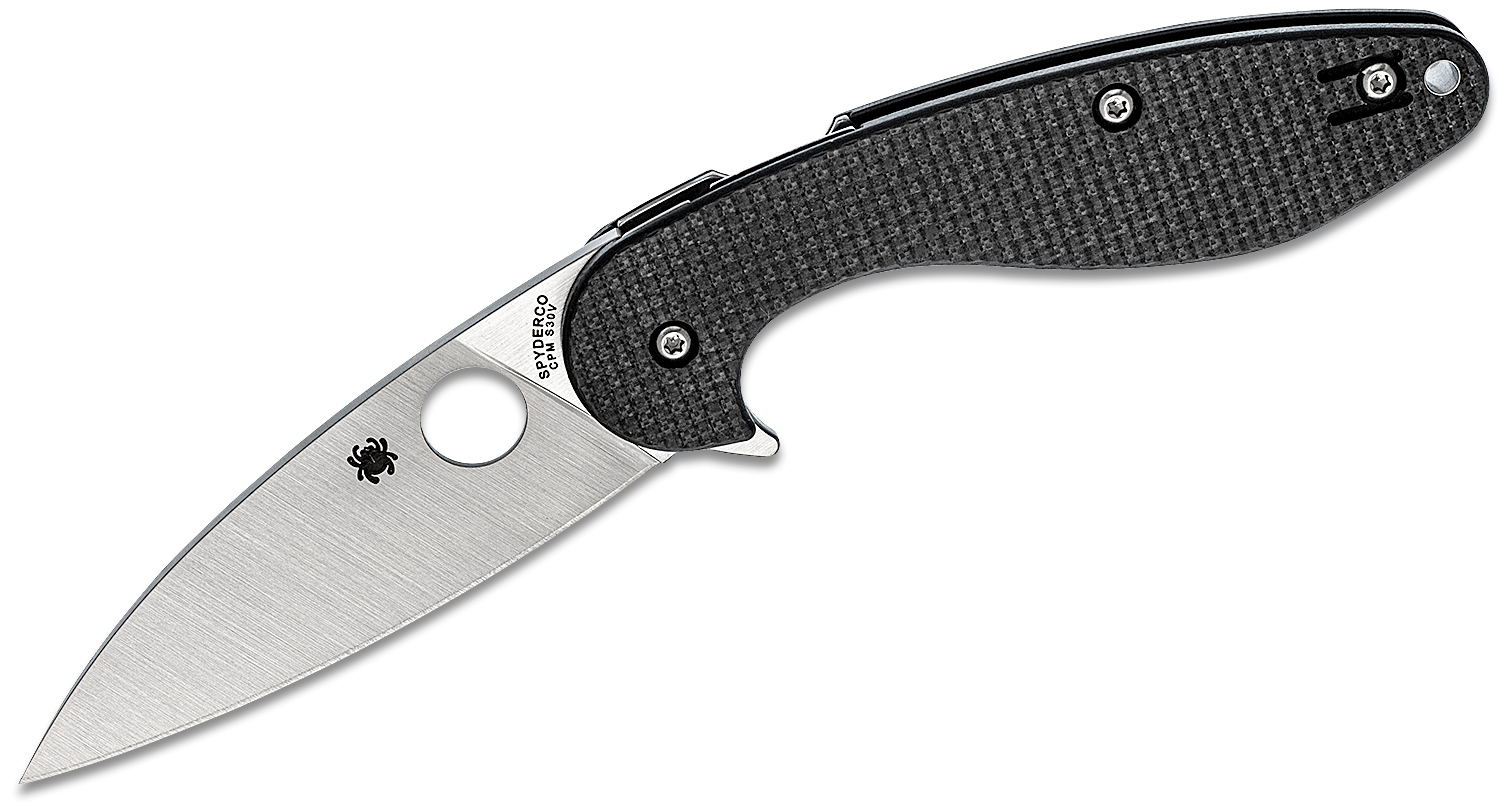 Spyderco Sliverax Carbon Fiber/ G-10 Laminate C228CFP