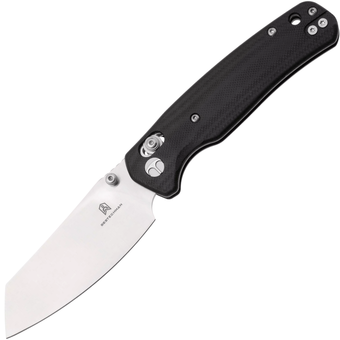 Bestechman Cicada's wing 10Cr15MoV Satin G10 BMK06K