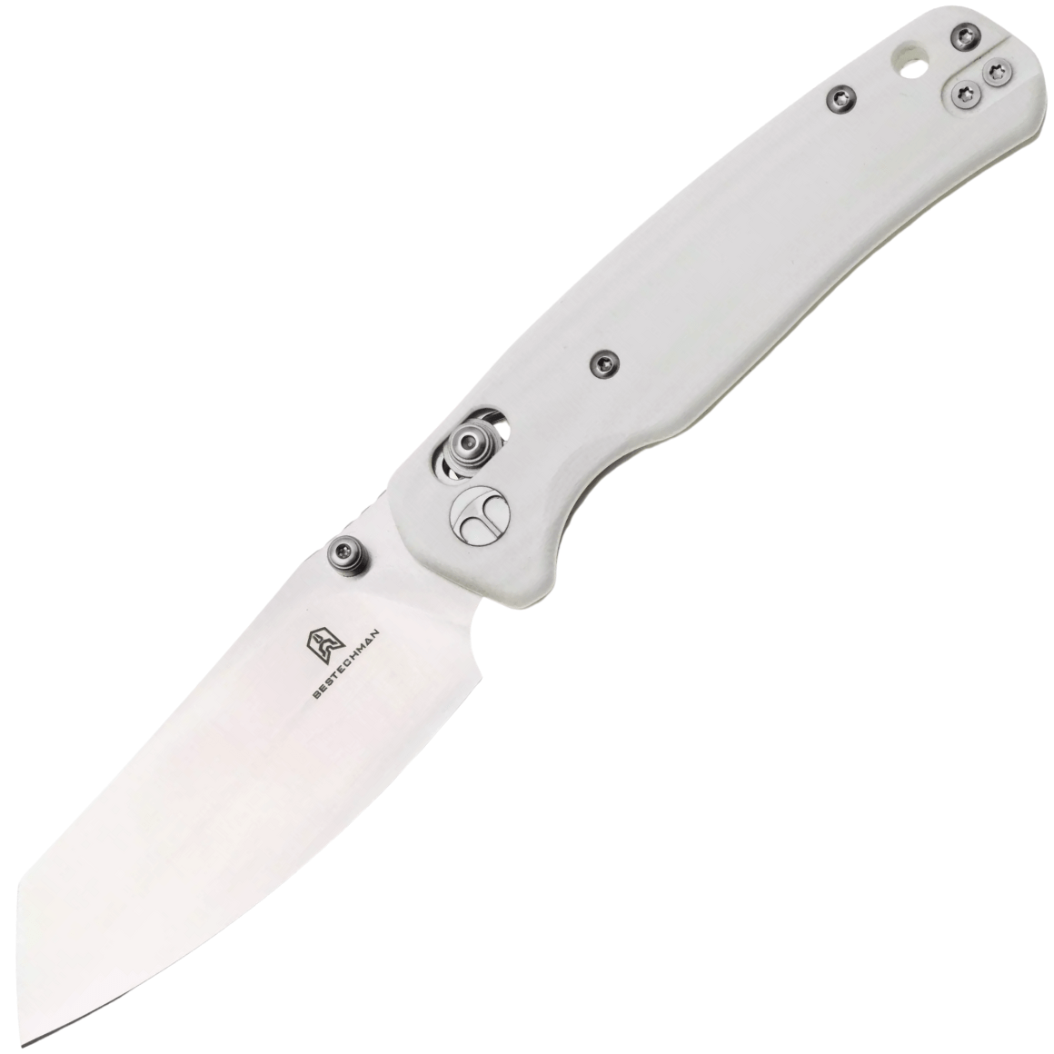 Bestechman Cicada's wing 10Cr15MoV Satin G10 BMK06L