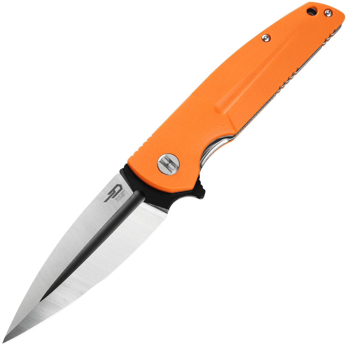 Bestech FIN 14C28N, Satin+Black, G10 BG34B-2