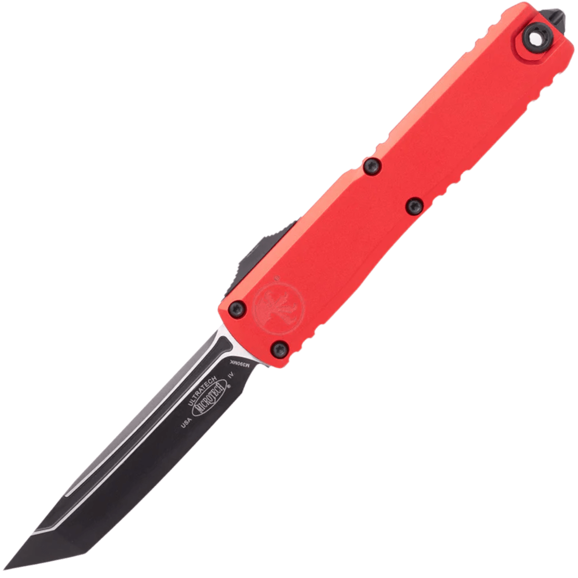 Microtech ULTRATECH GEN IV T/E BLACK STANDARD RED 11234-1RD