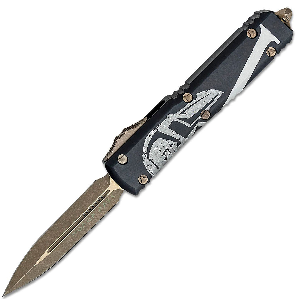 Microtech Ultratech Melan Blade T/E BRZ Apocalyptic Standard 122-13MLS