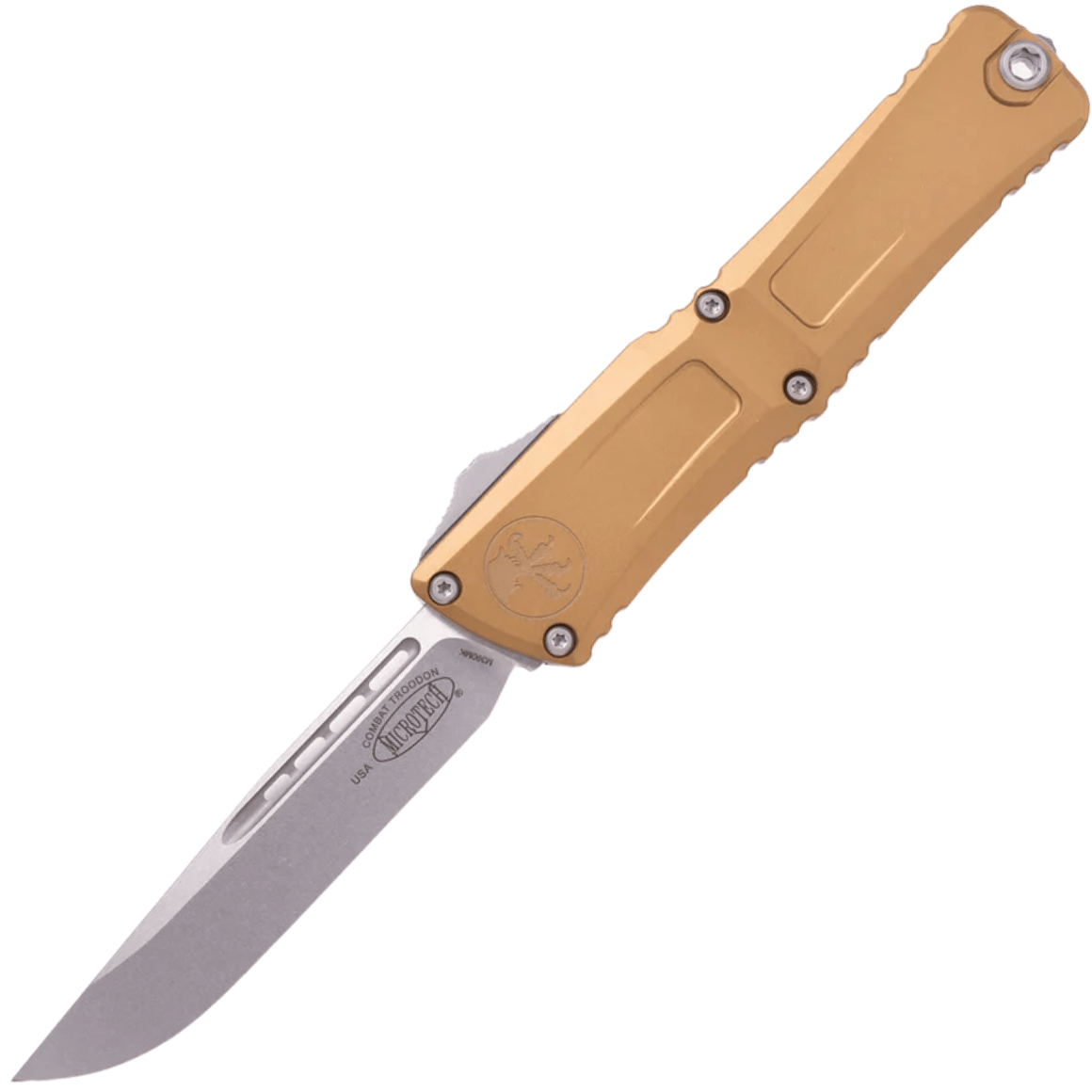 Microtech Combat Troodon® S/E Gen III Tan Stonewash Standard 1143-10TA
