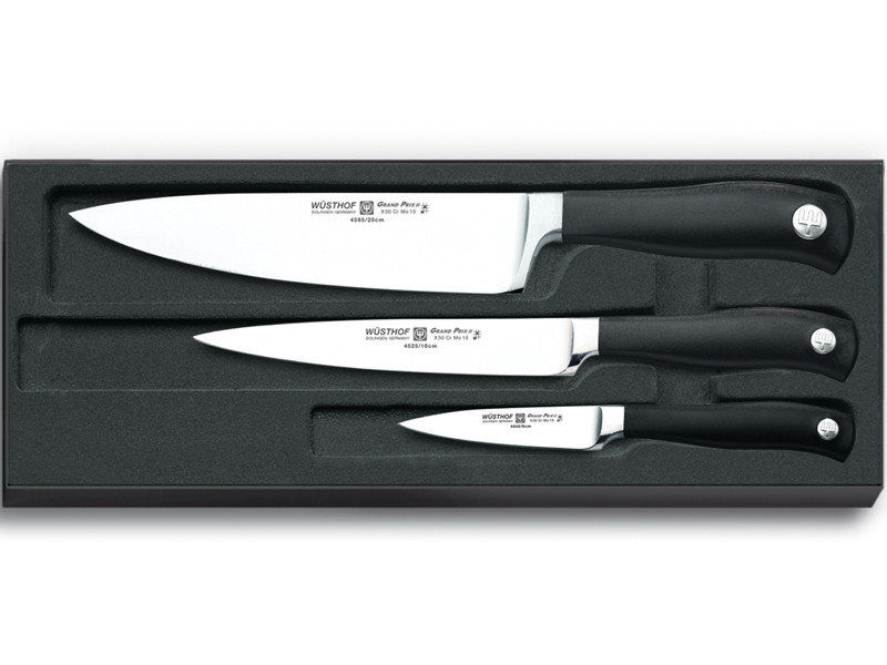 WUSTHOF sada GRAND PRIX II 3ks, kuchynské nože