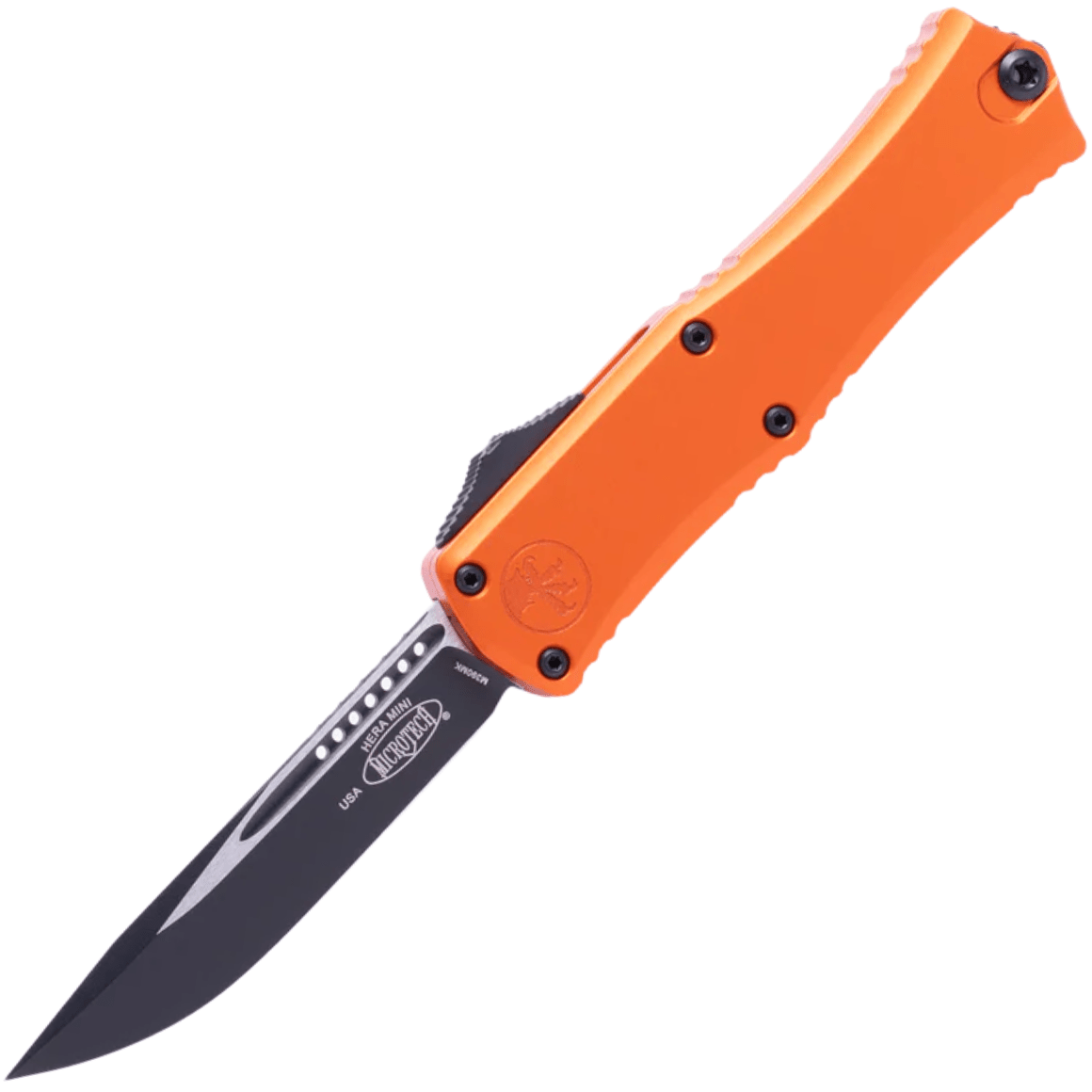 Microtech HERA II MINI S/E BLACK STANDARD ORANGE 1703M-1OR