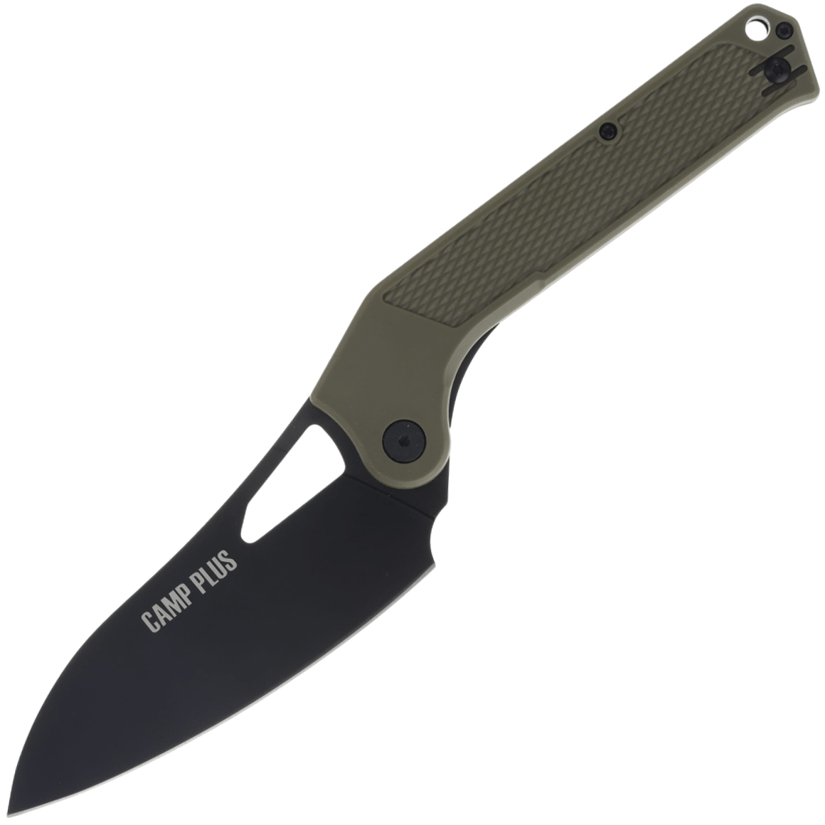 Ontario Camp Plus EDC Linerlock Grn ON4320