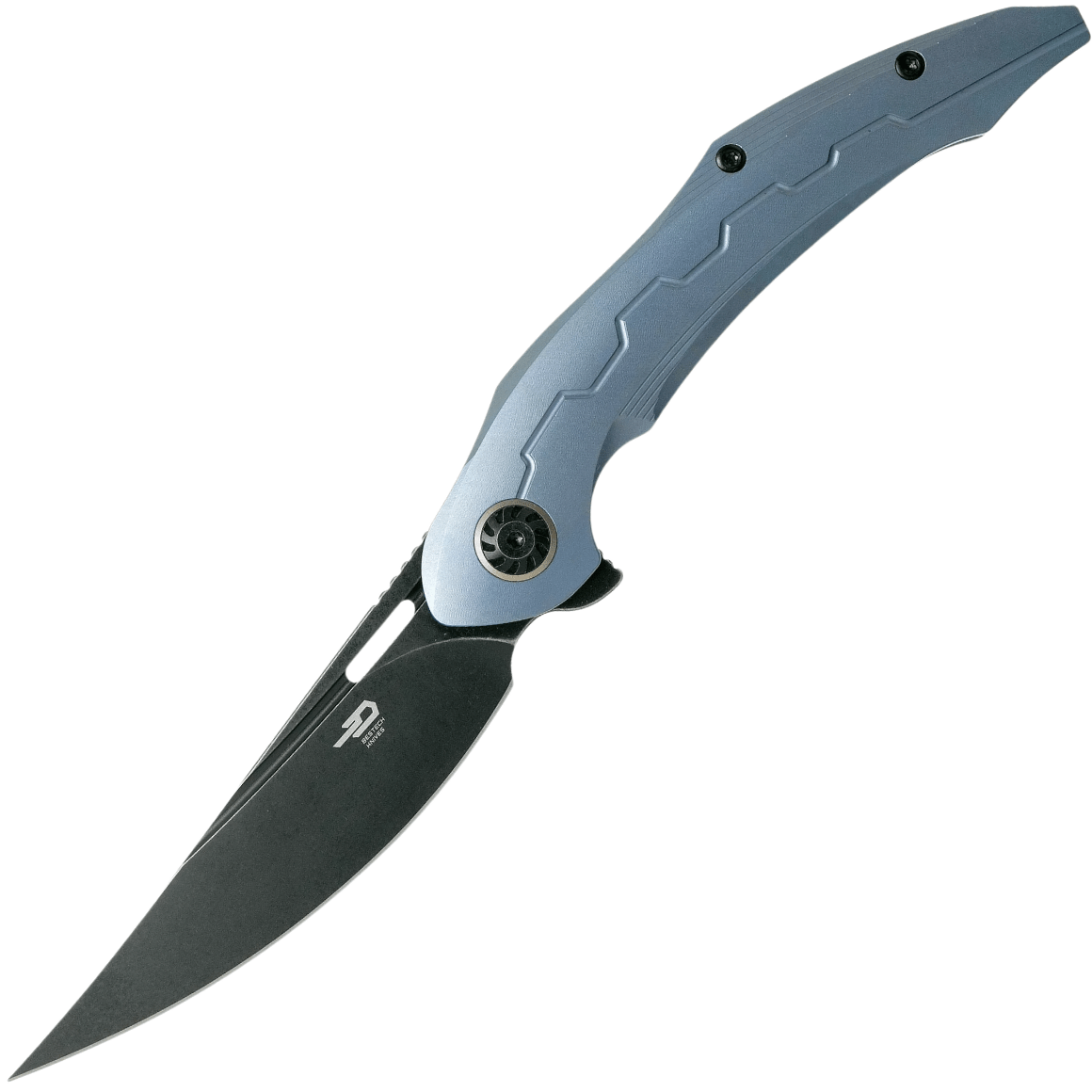 Bestech MARUKKA M390, Black Stonewash, Titanium, Blue BT2002B