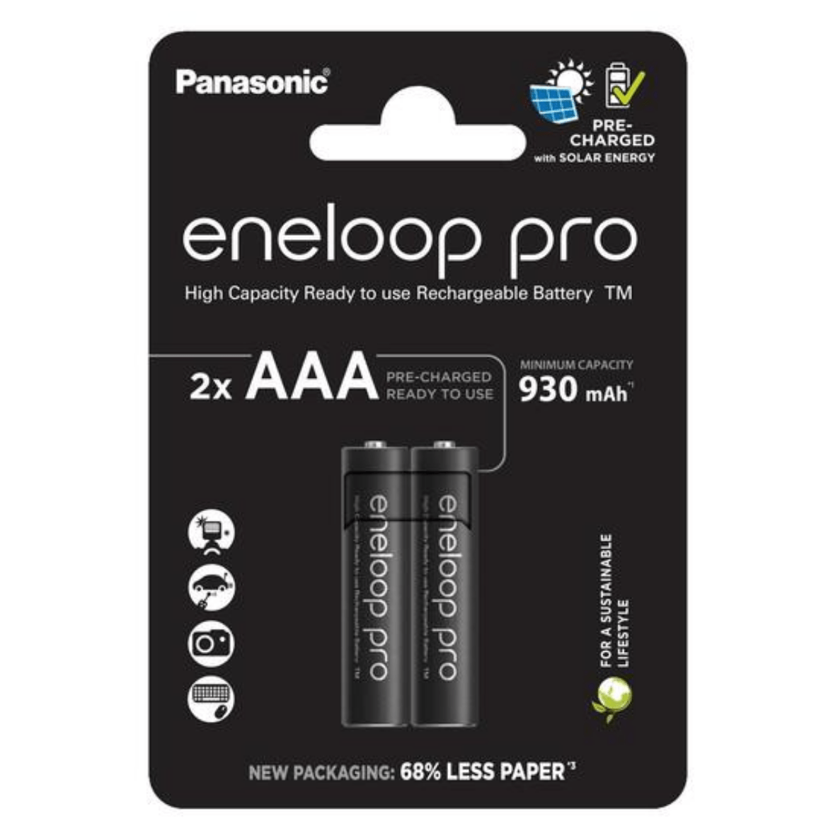 Eneloop pro Recharged AAA/930mAh 2pcs
