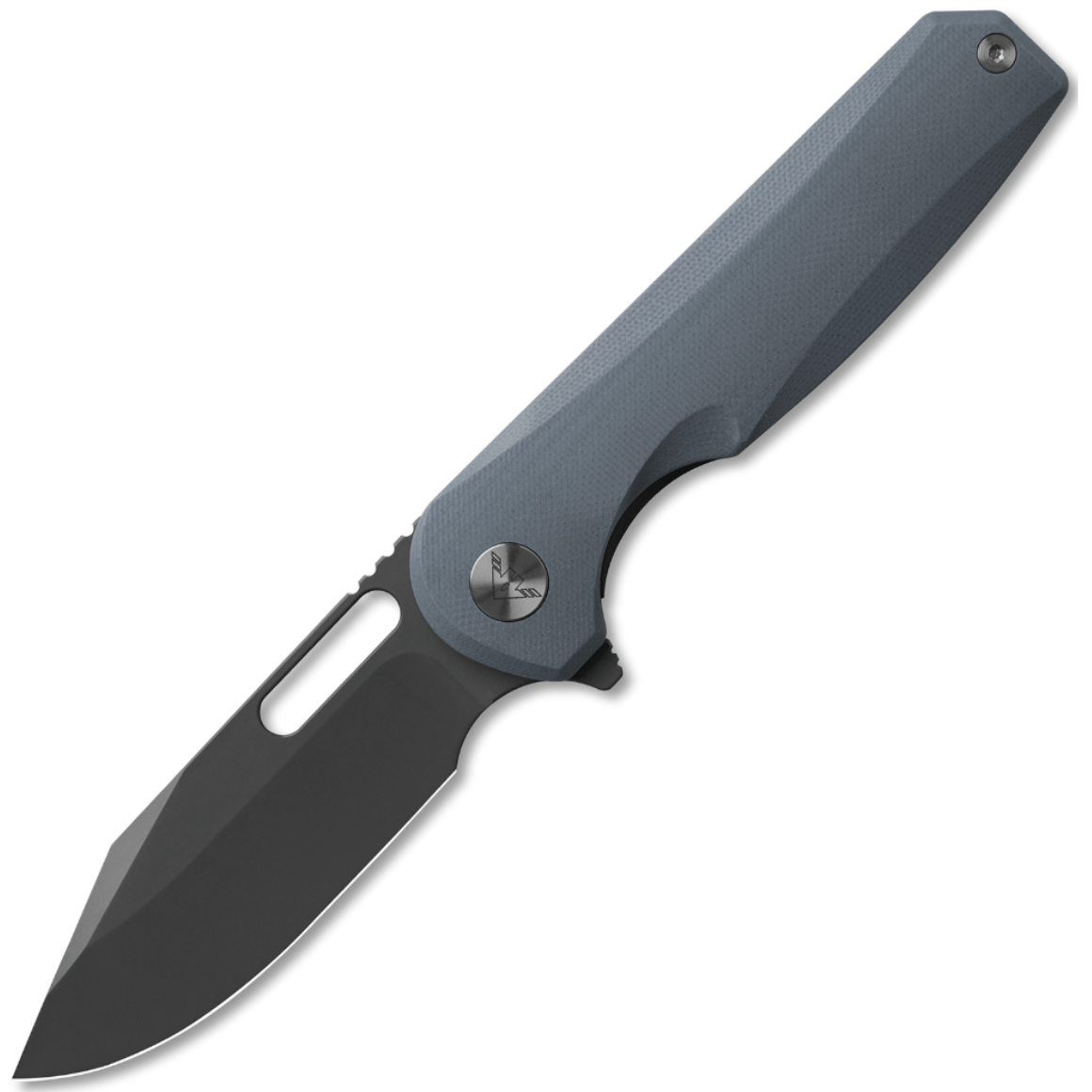 Ameight Knives Preyert-3.23" 14C28N ,,Grey G10 handle,steel clip