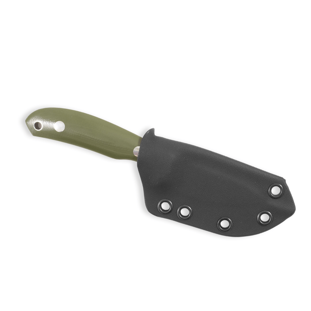 Casstrom Safari Orange G10 Fixed-Blade Knife - Outdoor Hunting And Survival Knife