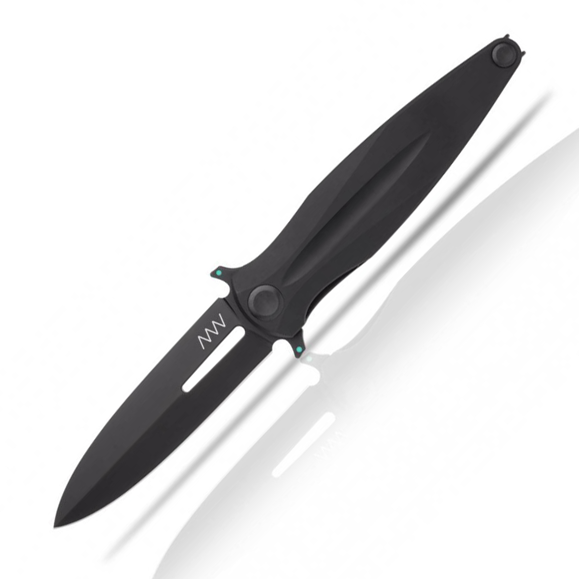 ANV Knives Z400 - SLEIPNER, DLC, LINER LOCK, DURAL, PLAIN EDGE ANVZ400-010