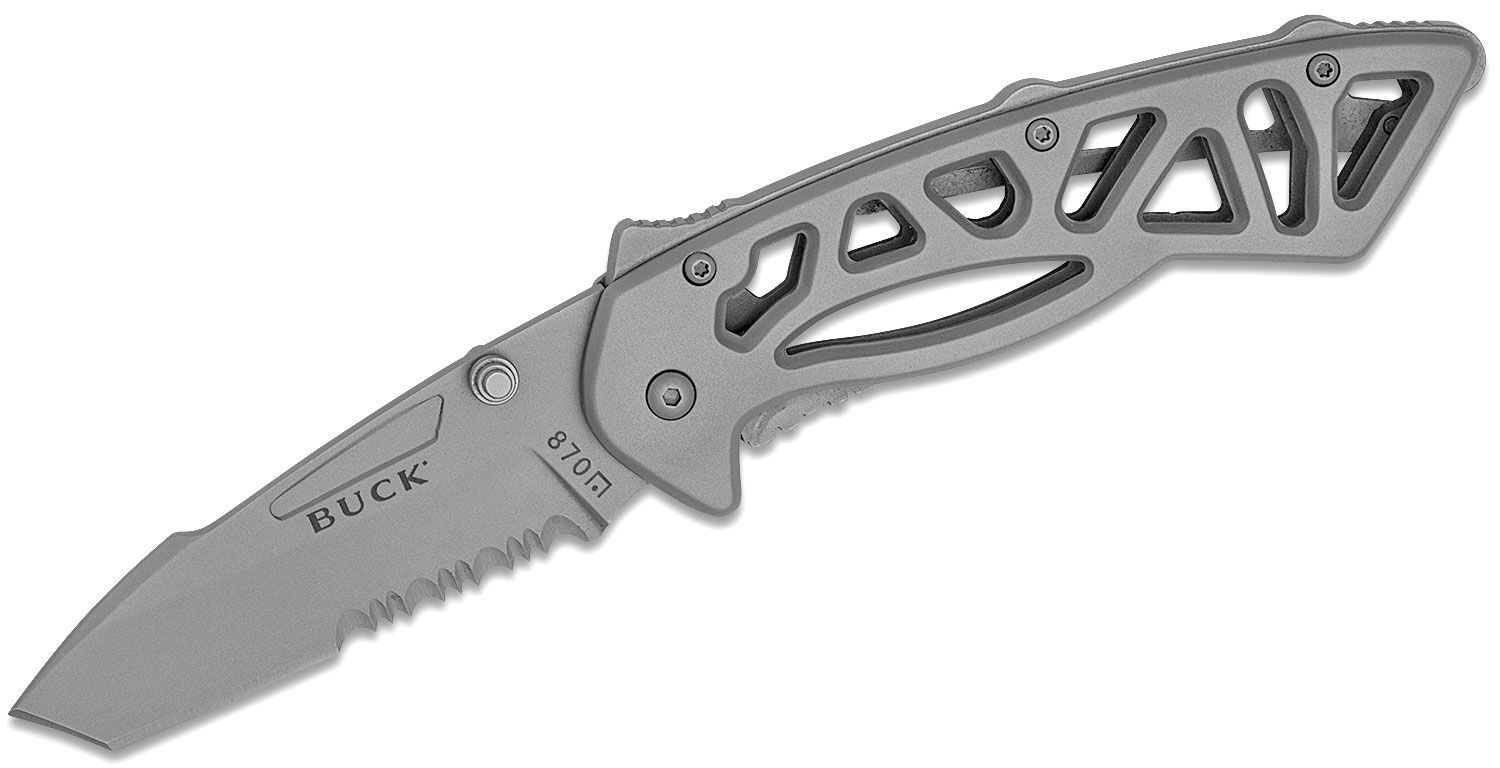 BUCK Bones Gray Framelock BU870SSX