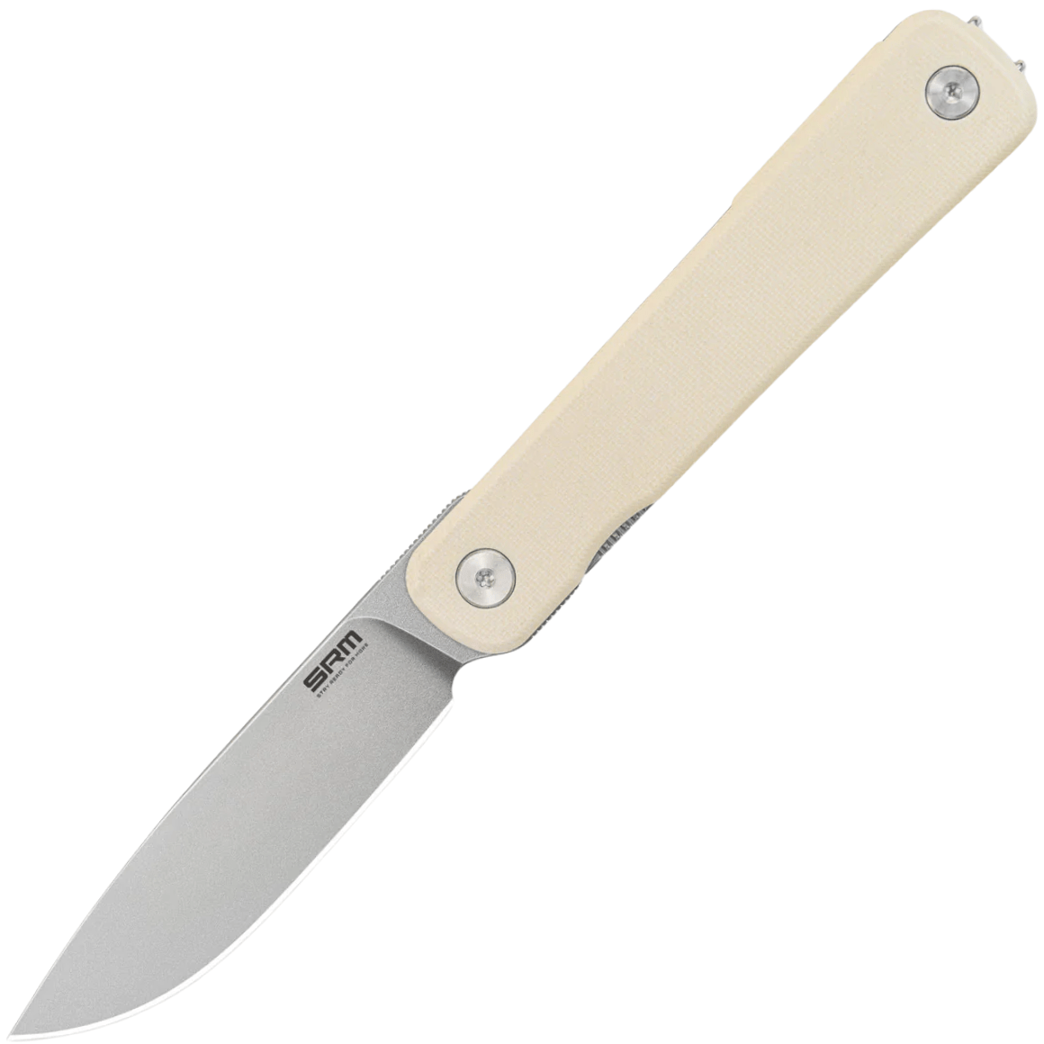 SRM K176X Palfrey 14C28N Ivory G10 Handle 135L-GT