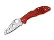 Spyderco Delica 4 Lightweight RedT rainer C11TR - KNIFESTOCK