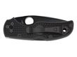 Spyderco C41PSBBK5 Native 5 Lightweight Black Black Blade - KNIFESTOCK