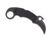 Spyderco Karahawk G-10 Black Black Blade/Emerson Opener C170GBBKP - KNIFESTOCK