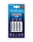 Caricabatterie Panasonic Eneloop BQ-CC55 + 4 x R6/AA Eneloop 2000mAh BK-3MCCE K-KJ55MCC40E - KNIFESTOCK
