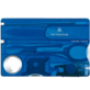 Victorinox SwissCard Lite, blue translucent, white LED 0.7322.T2 - KNIFESTOCK