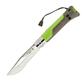 Opinel vri n ° 08 Inox Outdoor Plastic Brown Green 001715 - KNIFESTOCK