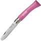 Opinel N7 inox dětský růžový 001535f - KNIFESTOCK