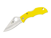 Spyderco Ladybug 3 Salt Lightweight Yellow H1 LYLP3 - KNIFESTOCK