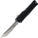 Microtech Combat Troodon® T/E Gen III Stonewash Partial Serrated 1144-11 - KNIFESTOCK