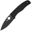 Spyderco Bodacious Black G-10 Black Blade Reveal 14 C263GSBK - KNIFESTOCK