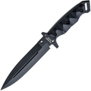 Halfbreed Blades Medium Infantry Knife - Fixed Blade MIK-01P BLK - K110 - KNIFESTOCK