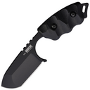 Hardcore Hardware HHA Kompaktes Feststehendes Messer - Modifizierte Drop Point LFK-07 - K340-Bl - KNIFESTOCK