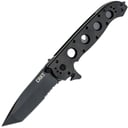 CRKT M16®-14zlek Tanto Blackout with Triple Point ™ Serrations CR-M16-14Zlek - KNIFESTOCK