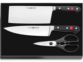 WUSTHOF sada 2ks čínských kuchařských nožů a nůžky - KNIFESTOCK