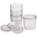 Light My Fire Tumbler with snap lid short 4-pack transparent 2479502915 - KNIFESTOCK