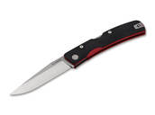 Manly PEAK CPM-S-90V RED TWO HAND CPM S90V BLACK/RED 01ML066 - KNIFESTOCK