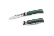 OLD BEAR® YOUNG STAINLESS STEEL, MANICO IN LAMINATO VERDE S 9357/17_MVK - KNIFESTOCK