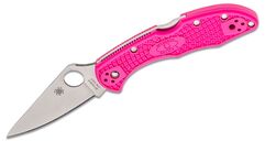 Spyderco Delica 4 Lightweight Pink C11FPPNS30V - KNIFESTOCK